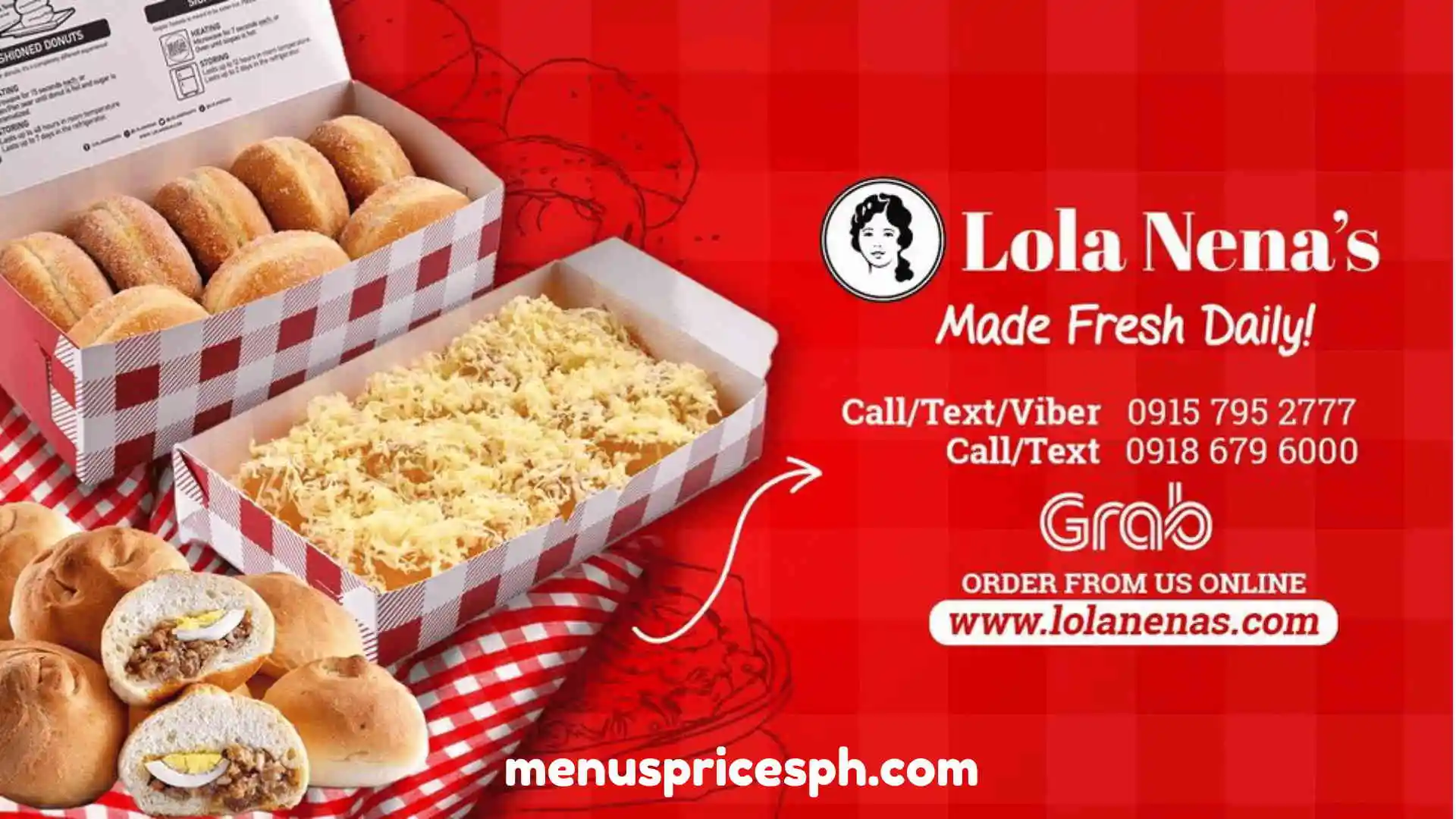 Lola Nena's menu prices Philippines 2025