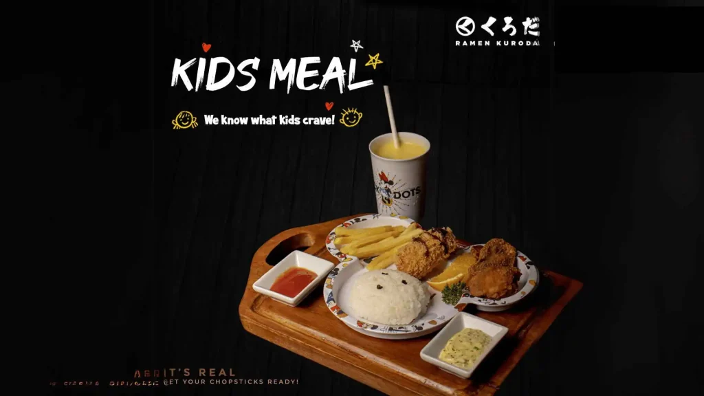 Ramen Kuroda Kids meal
