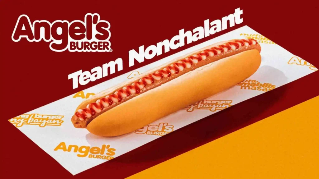 Angels menu Hotdog price