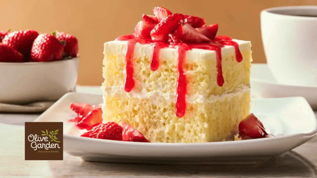 Olive garden Desserts menu
