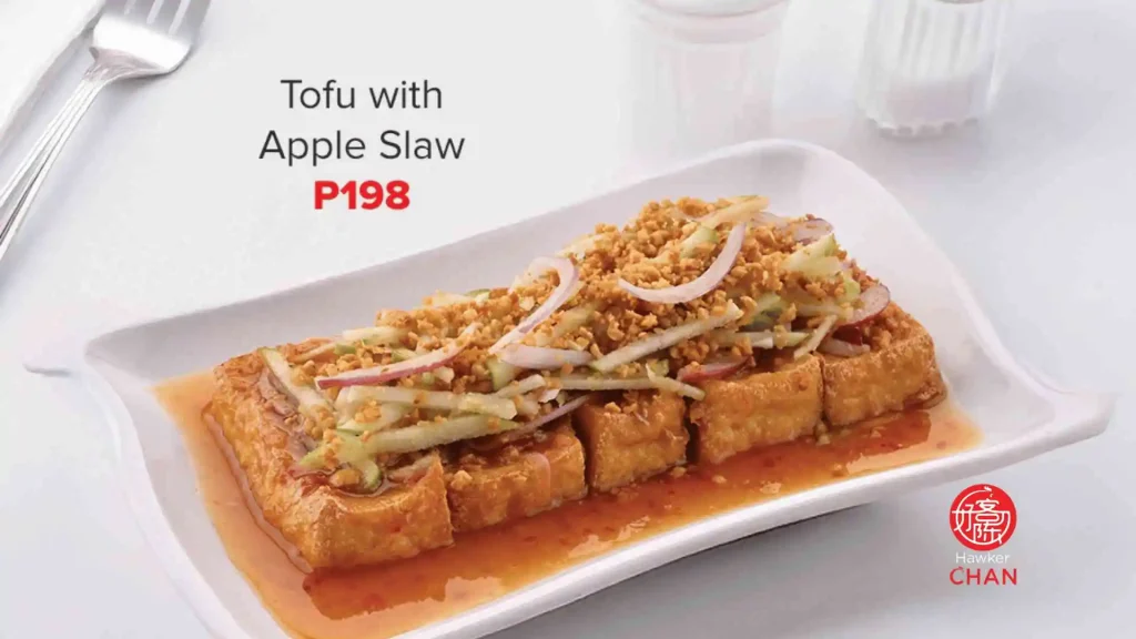 Hawker Chan Tofu with Apple Slaw