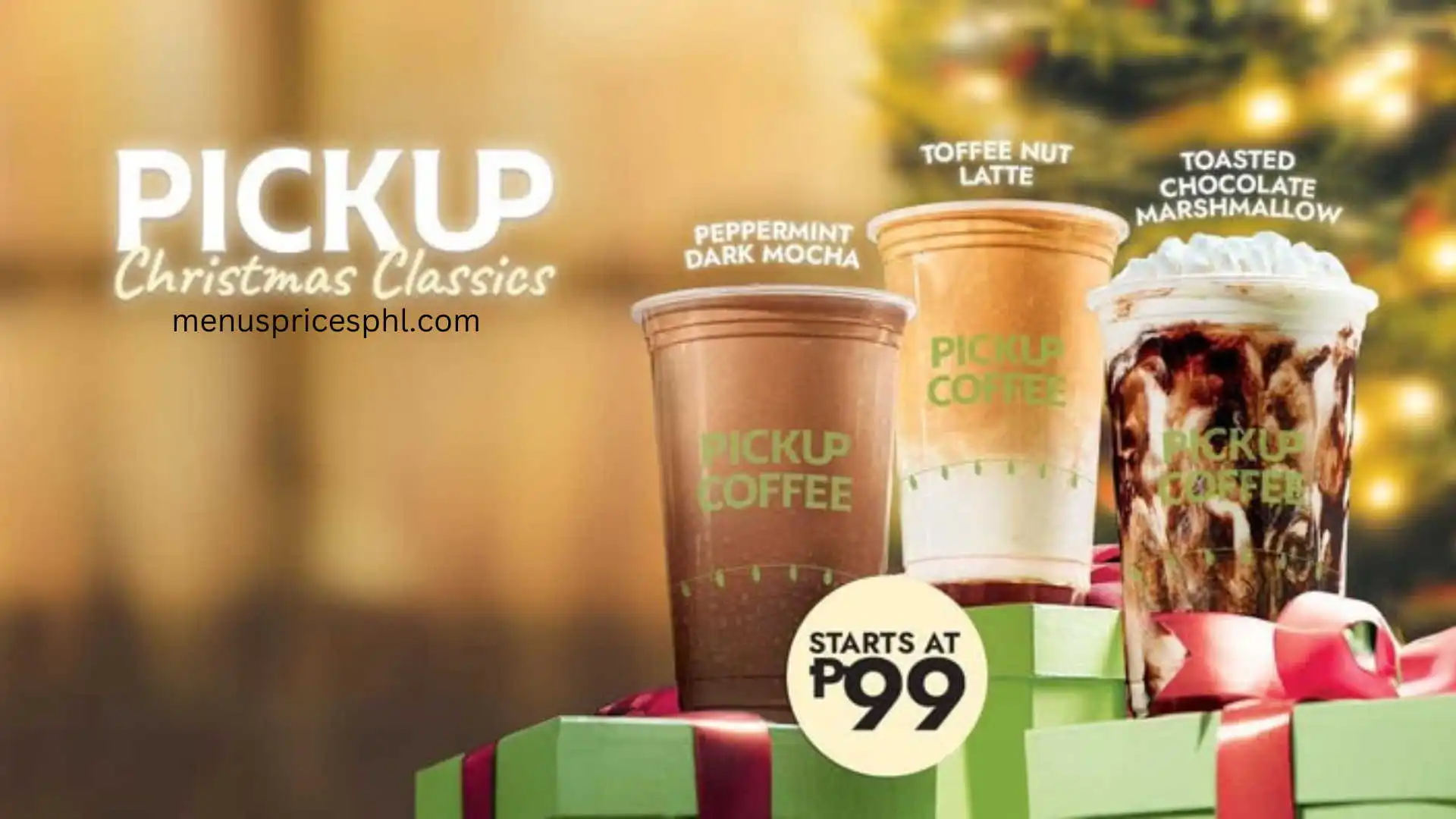 Pickup Coffee menu prices Philippines 2 Pickup Coffee Philippines price list