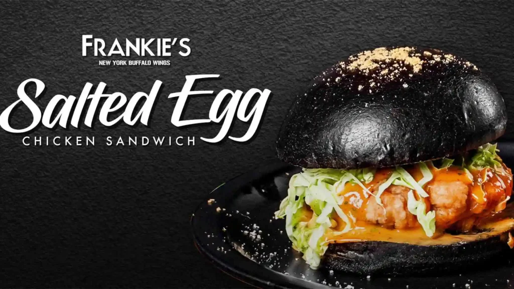 Frankie's Burgers menu