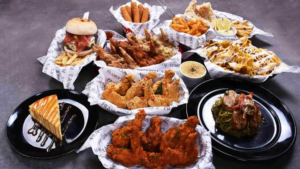 frankies New York Buffalo Wings menu