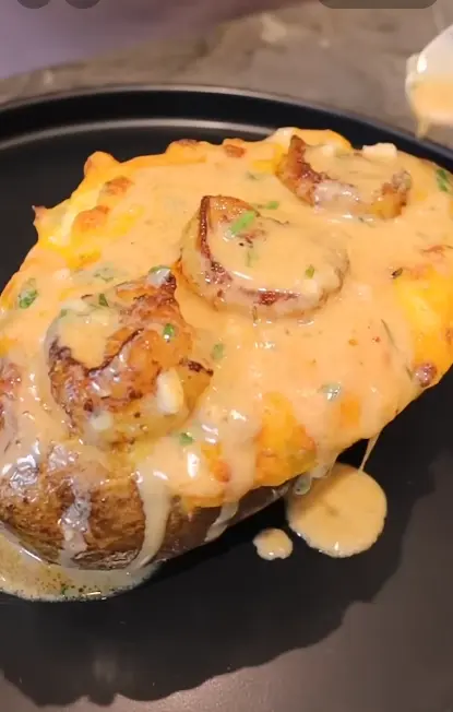 Loaded Potato Ideas – 16 Delicious Baked Potato Toppings 7 Cajun Shrimp Loaded Potato